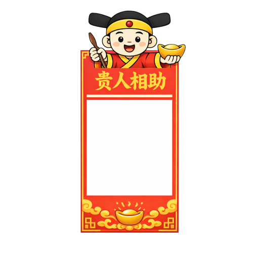 紅色貴人紙